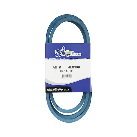 A & I Products Aramid Blue V-Belt (1/2" X 83" ) 13" x6" x1.5" A-A81K